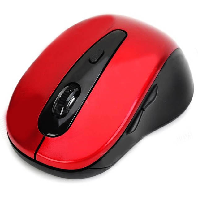 MOUSE OPTICAL WIRELESS 10MT 2.4GHZ ASSORTED COLORS