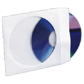 CD/DVD ENEVOLPES 50 PER PACK CLEAR WINDOW FOR IDENTIFICATION