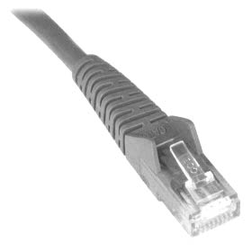 PATCH CORD CAT5E GRY 7FT SNAGLESS BOOT