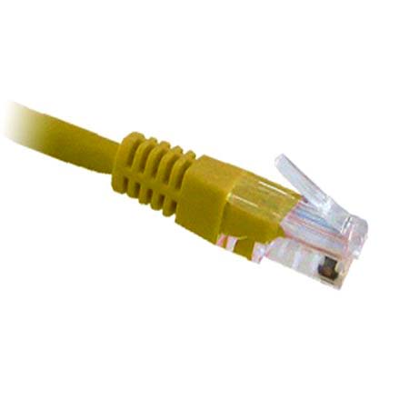 PATCH CORD CAT5E YEL 6FT 