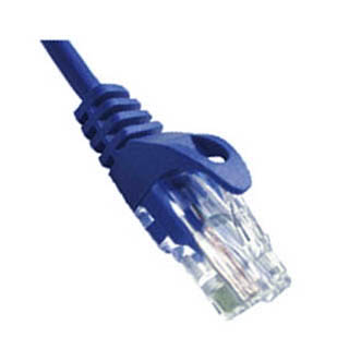 PATCH CORD CAT6 BLUE 1FT SNAGLESS BOOT