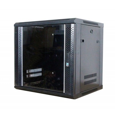 RACK CABINET 9U WALL MOUNT FOR NETWORK A/V 23.6X17.7X19.4IN