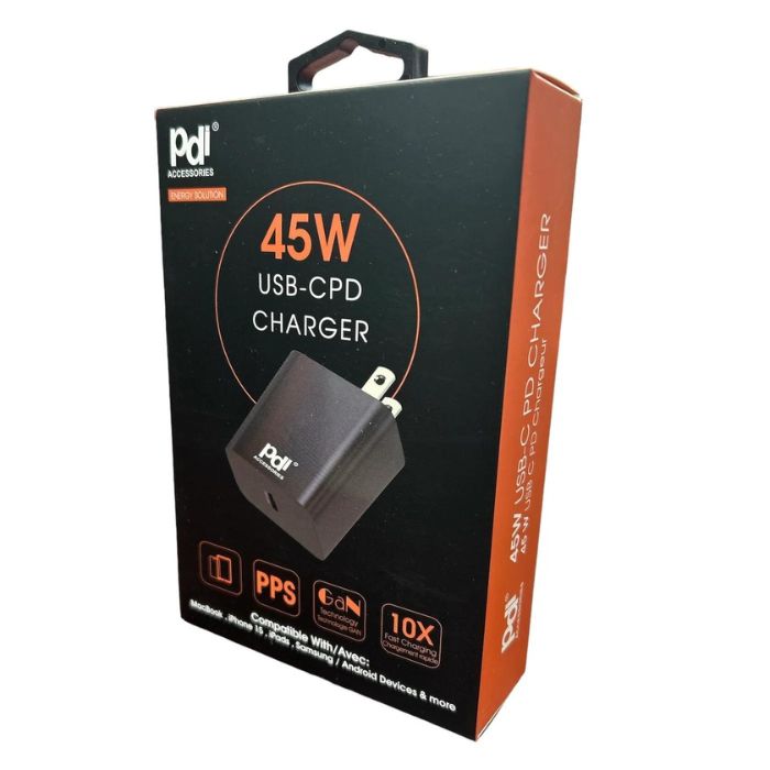 USB-C PD WALL FAST CHARGER 45W 