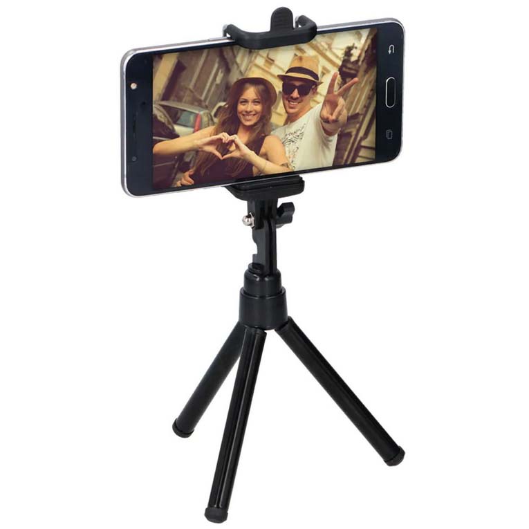 TRIPOD FOR MOBILE PHONE 9-11 IN ACCOMODATES DEVICES UPTO 3.5IN