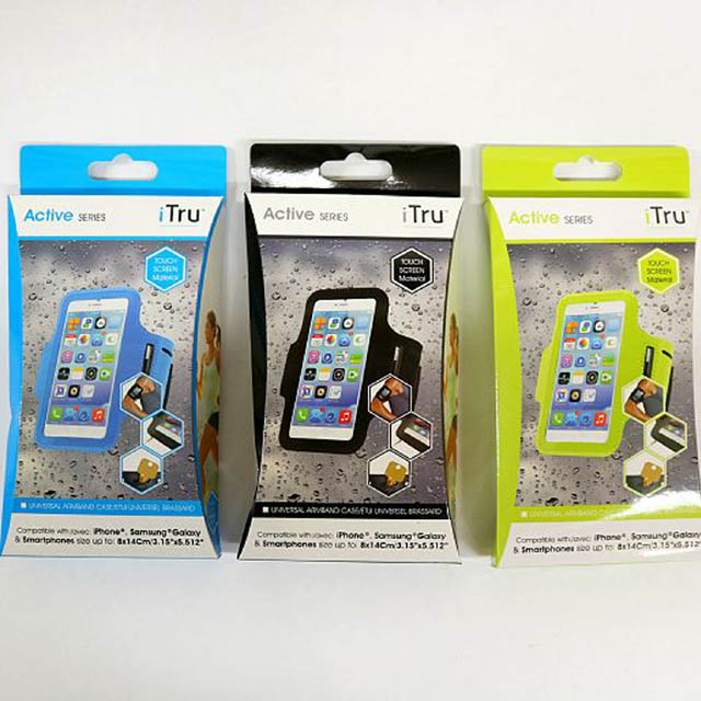 CELLPHONE ARMBAND CASE 3.15X5.51IN ASSORTED COLOR