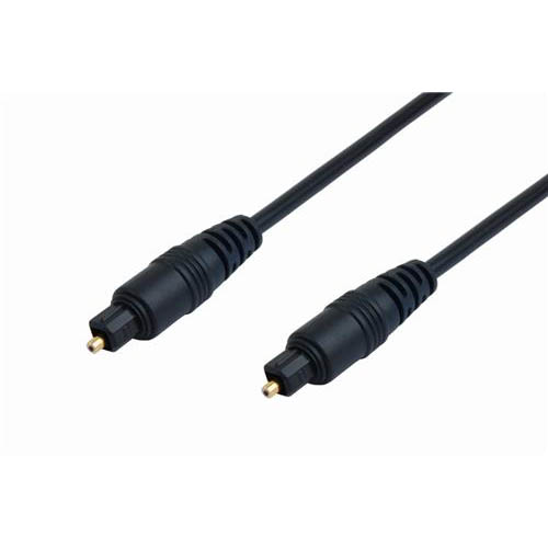 FIBER OPTIC AUDIO CABLE 12FT TOSLINK MALE TO MALE