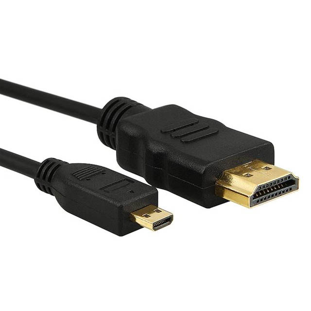 HDMI TO MICRO D TYPE HDMI CABLE 6FT 1.4V