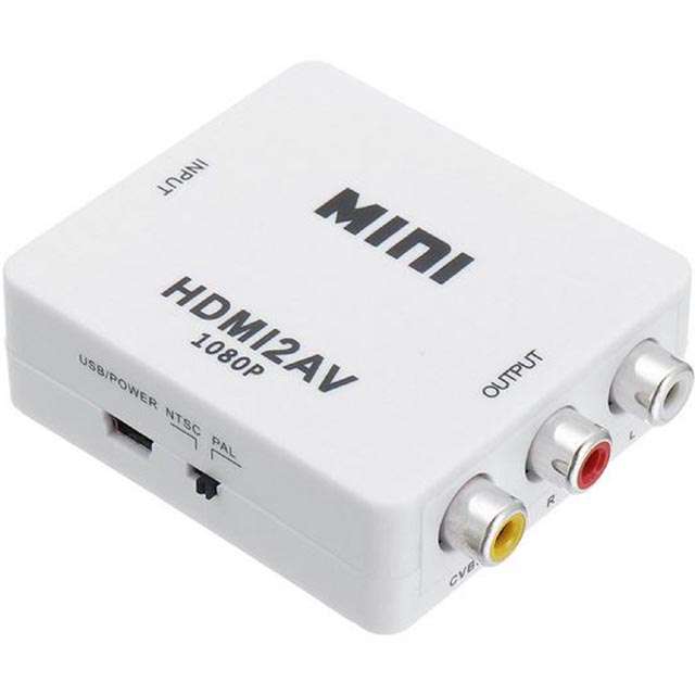 HDMI TO COMPOSITE/S-VIDEO RCA 