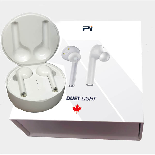 EARBUD BLUETOOTH TRUE WIRELESS WHITE NOISE CANCELLING 4HRS PLAY