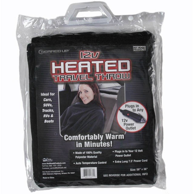 TRAVEL BLANKET HEATED 12V - SAYAL Electronics and Hobbies