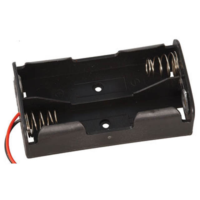 BATTERY HOLDER 18650X2 LI-ION BATTERY WITH WIRE