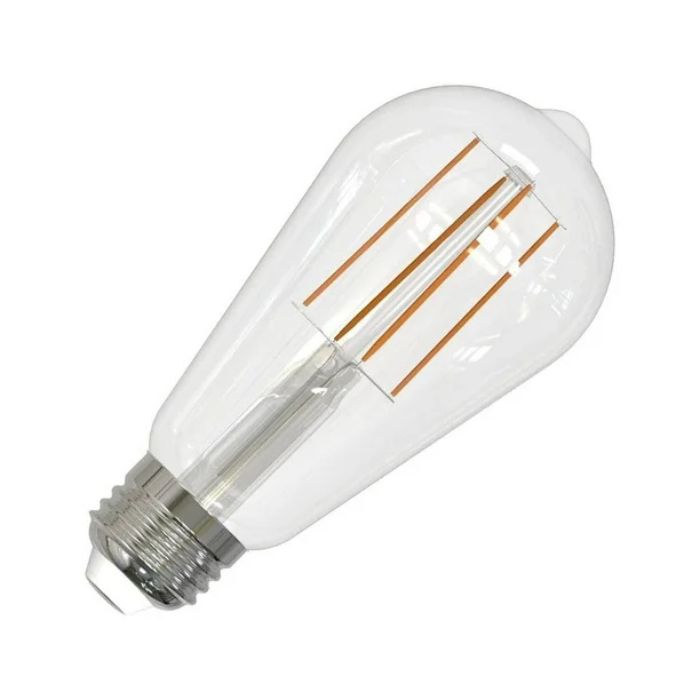 BULB LED VINTAGE SCREW 120V ST18 DIMMABLE E26 7W 800LUMENS 3000K