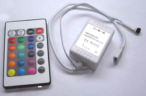 LED CONTROLLER W/ REMOTE FOR LED STRIP