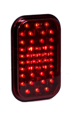 TRAILER LIGHT AMBER PARKING STOP TURN LIGHT RECTANGULAR