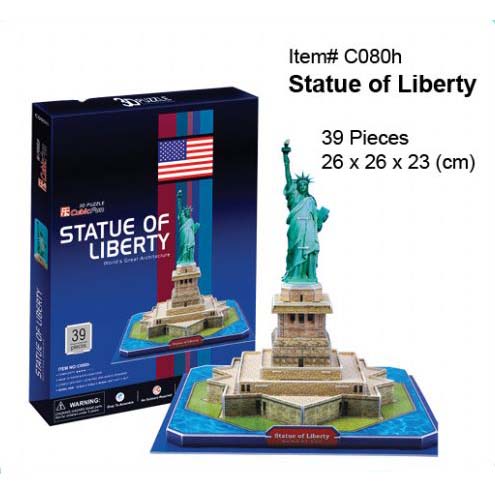 STATUE OF LIBERTY-3D PUZZLE 39 PCS 26X26X23CM