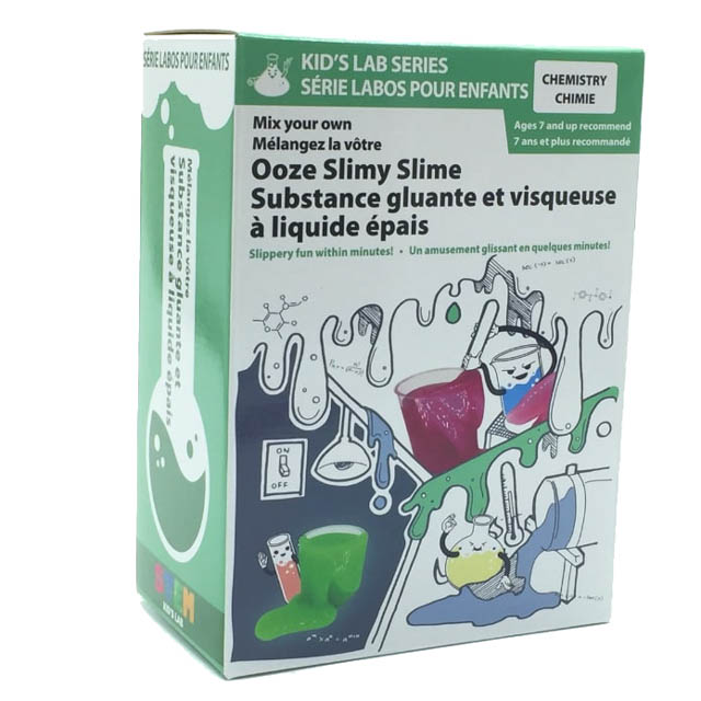 OOZE SLIMY SLIME-MIX YOUR OWN CHEMISTRY EXPERIMENT