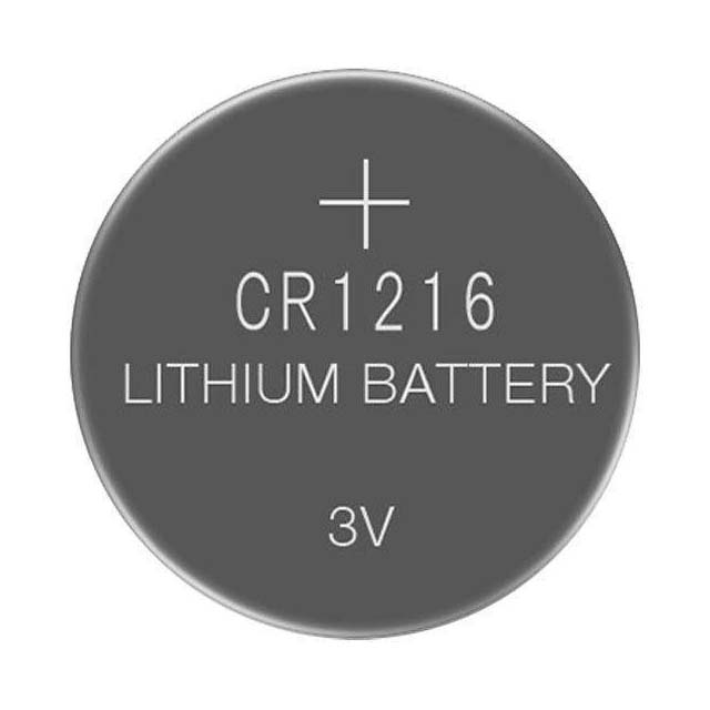 BATTERY LITHIUM 3V CR1216  PCS/PKG