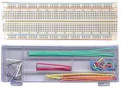 BREADBOARD WITH WIRING KIT 830 CONTACTS 70PCS JUMPER WIRES