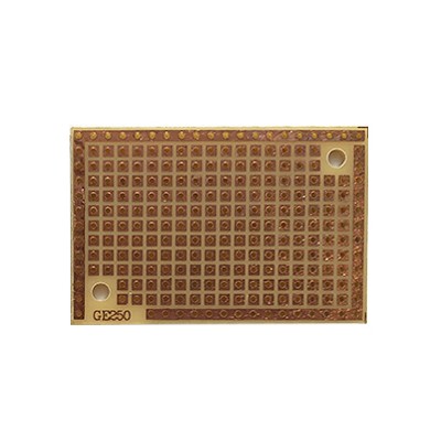 PCB ETCHED SS 13X2IN 1 HOLE PAD COPPER POWER BUS 0.1IN PITCH