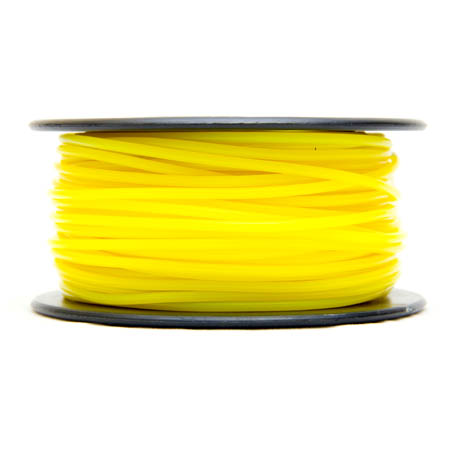 3D FILAMENT PLA YELLOW 3MM 0.5KG 1.25IN CENTER HOLE