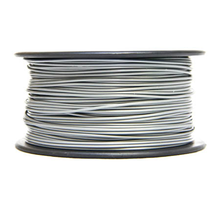 3D FILAMENT ABS SILVER 3MM 0.5KG 1.25IN CENTER HOLE