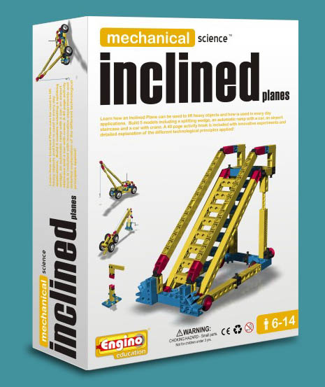ENGINO SERIES-INCLINED PLANES WEDGES
