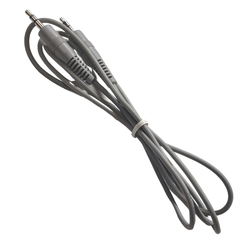 AUDIO CABLE 3.5 STEREO PL-PL 3FT GRY