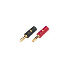 BANANA PLUG SC/HOLE STD RED/BLK 