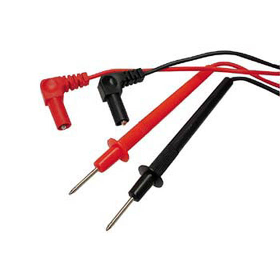TEST LEAD MULTI METER 3F RED/BLK WITH PROTECTION CAP