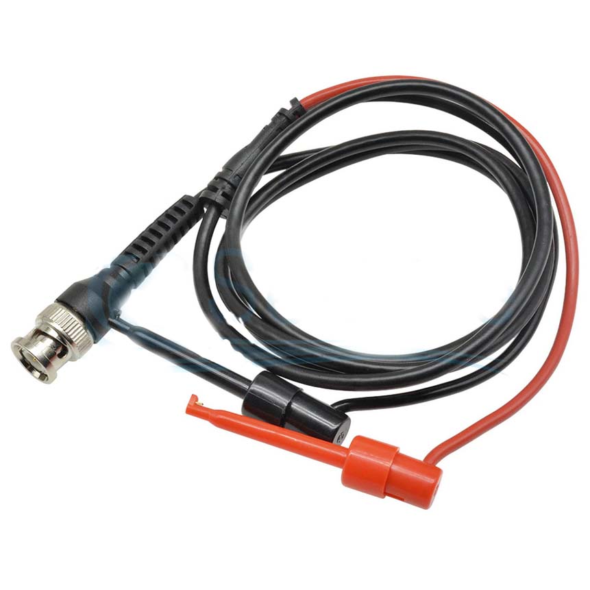 BNC CABLE 75R PL-GRABBER CLIP 47IN LONG