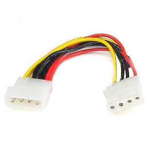 MOLEX CABLE ASSY 4P MALE/FEMALE 