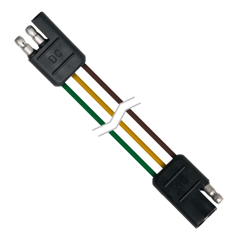 TRAILER CABLE 3P/16AWG MF-MF 48IN