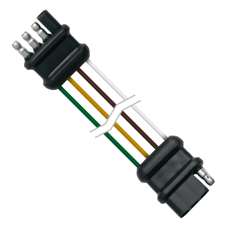 TRAILER CABLE 4P/16AWG MF-MF 72IN