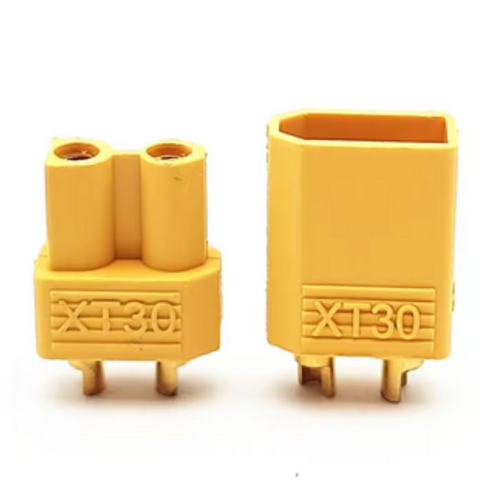 CONNECTORS 2PIN XT30 MALE & FEM set for RC LIPO BATTERIES