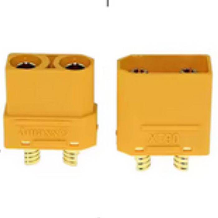 CONNECTORS 2PIN XT90 MALE & FEM SET FOR LIPO BATTERIES FOR DRONE