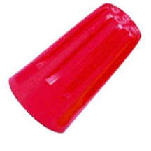 WIRE NUT 18-10AWG RED  PCS/PKG