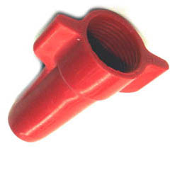 WIRE NUT WING 18-8AWG RED  PCS/PKG