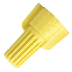 WIRE NUT 22-10AWG YELLOW..  PCS/PKG