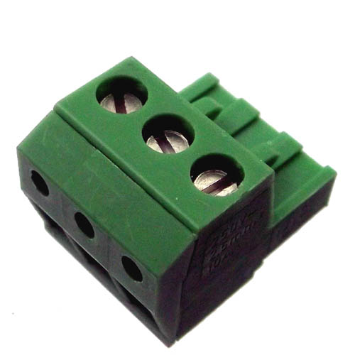 TERM BLOCK 3P FEM PLUG RA 5.08MM 28-12AWG 10A/300V 12MM WIDE