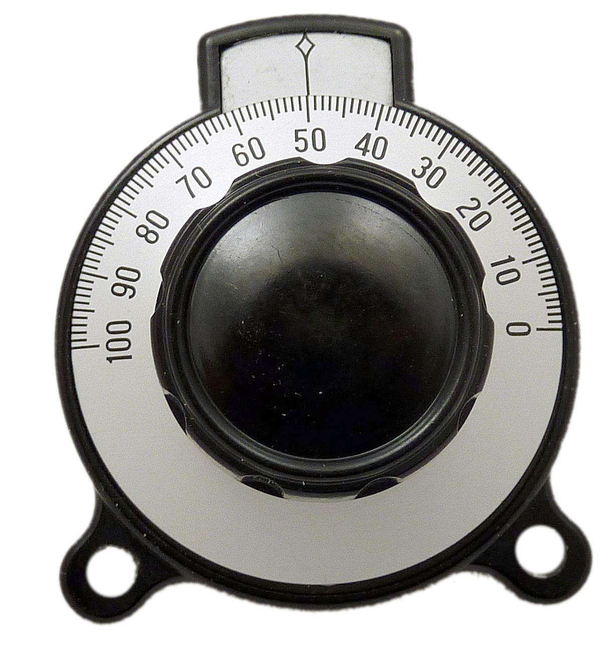 VERNIER DIAL 1/4IN 8:1 0-100 WITH KNOB
