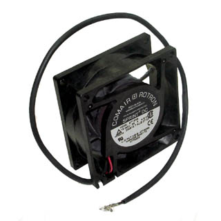 FAN DC 12V 3.1X1.2IN .38A 2WIRE WITH CONTACT PINS CFM:40 PLASTIC