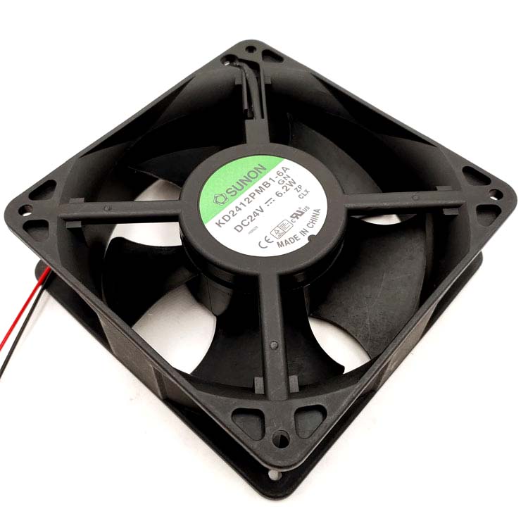 FAN DC 24V 4.7X1.5IN 280MA WITH 2 WIRES 108CFM 3100RPM 42DB 6.2W