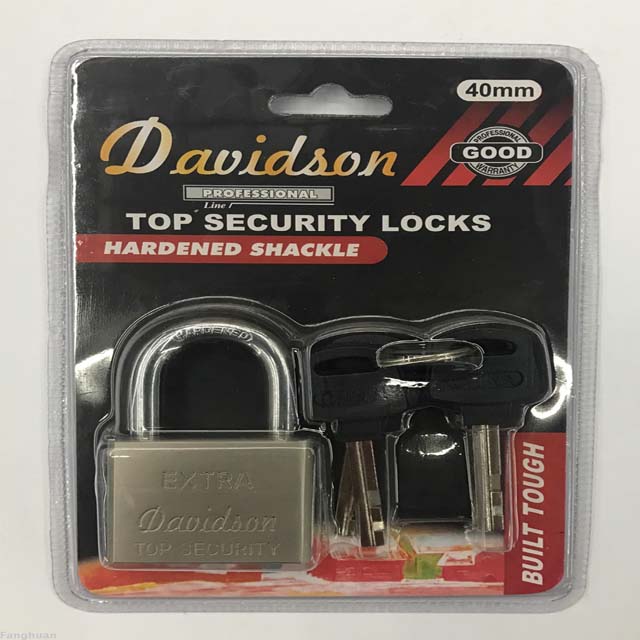 SECURITY LOCK & KEY 40MM 