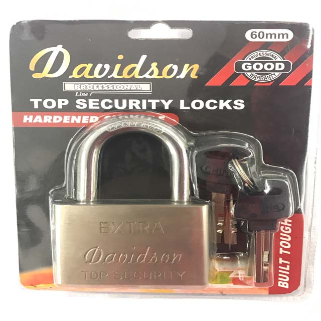 SECURITY LOCK & KEY 60MM 