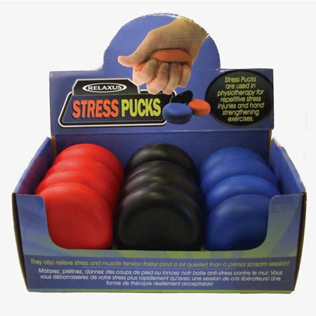 STRESS PUCK FOR REPETITIVE STRESS INJURIES
