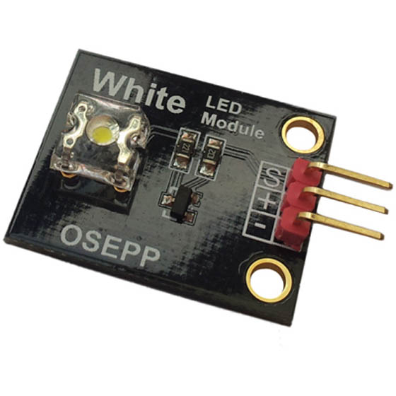 LED MODULE WHITE COMPATIBLE WITH ARDUINO