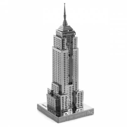 EMPIRE STATE BUILDING METAL EARTH 3D LASER CUT MODEL