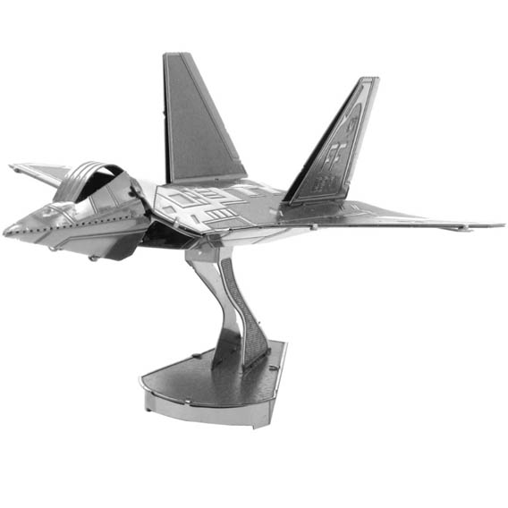 F-22 Raptor Metal Earth Model
