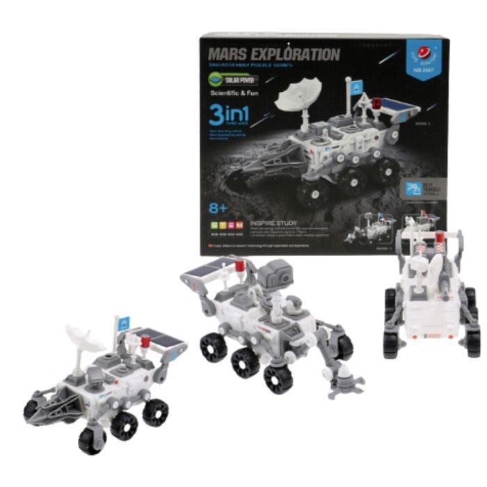 SOLAR MARS EXPLORER 3 IN 1 ASSEMBLY OPTIONS STEM LEARNING