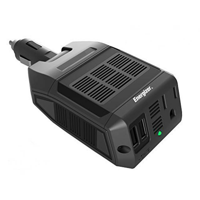 INVERTER DC/AC 100W 12VDC-110VAC 2 OUTLETS WITH USB